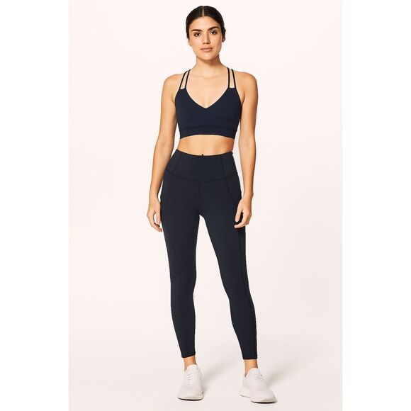 Lululemon Athletica Black Fast & F High-Rise Leggings Pants   Women's Size 6 - Picture 1 of 10